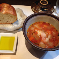 ビストロ新 - スープとパン