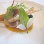 レストラン サンパウ - ヤリイカ2015　肝のソース