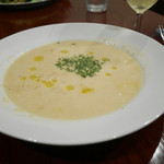 アンティコ ジェノベーゼ - 2015/10/12  コーンクリームスープ 濃くて甘みあり。