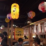 Kushikatsu Dengana - 混雑する店内