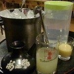 ぶんみゃあ - 泡盛琉球王朝(古酒)一合＆シークワァーサー