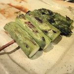 鳥しき - アスパラ