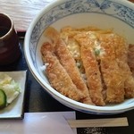 本家湖月 - かつ丼