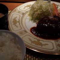 ステーキ 鉄板焼き Teppan&grill R 心斎橋 - ハンバーグランチ780円