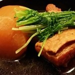 旬味 福でん - 豚角煮　大根やわらか煮