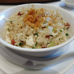 家全七福酒家 SEVENTH SON RESTAURANT - 金華ハムと干し貝柱、卵白のあっさり炒飯