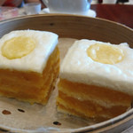 家全七福酒家 SEVENTH SON RESTAURANT - カスタード入り重ね蒸しカステラ