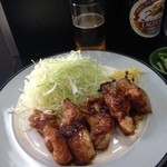 お食事処 さと - 鶏のニンニク焼き定食