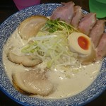 かしや - 和風とんこつ(チャーシュー増し)