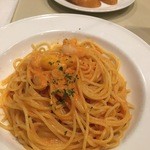 TRATTORIA GIOIA - 海老のトマトクリーム