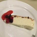 トラットリア ジョイア - レアチーズケーキ