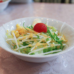 カレー専門店cafe New Delhi - 2015年10月再訪：サラダ☆