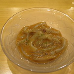 小判寿司 - お通し・自家製塩辛