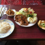 プーポ - 生姜焼きライス (レディースメニュー)