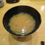 小判寿司 - 味噌汁