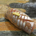小判寿司 - 追加のアジ(対馬産）