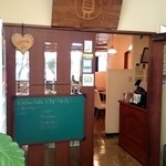 Kitchen cafe EN - ひと昔前は 二階から注文してたな( *´艸｀)