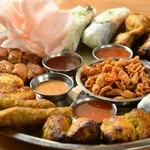 ポカラ - 料理写真:アジアンミックスセット