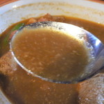 カレー魂 デストロイヤー - スープはこんな感じ