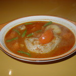 カレー魂 デストロイヤー - トマトチキンベジタブル　辛さ50番（2004年5月）