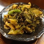 ひげ坊主 - H.27.9.23.昼 ザーサイ 400円