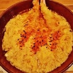 『天とじうどん』に『七味』をかけてみた～♪(^o^)丿
