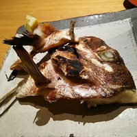 魚匠 銀平 心斎橋店 - 鯛の塩焼き