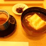 藤い屋 菓寮 - ぜんざい