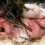 ローストビーフ油そば ビースト - クリームビースト