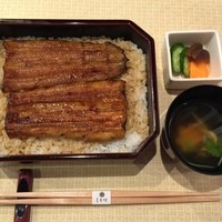 天然うなぎ しま村 - 2015/10　天然鰻重「松」