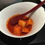 Yamato Yakiniku・Reimen - 焼肉・冷麺 ヤマト　カルビ＆冷麺セット 別辛キムチアップ