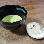 わらじや - お薄茶と落雁