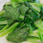 台湾料理 台湾 - 季節の青菜の香り炒め【2015年10月】
