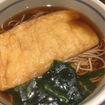 山吹 - 大きいお揚げと細めの麺