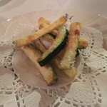 麤皮 - ☆ズッキーニのフライ的な付け合せ☆