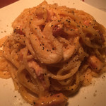 ワインバー テラ 水道橋店 - クリームチーズパスタ