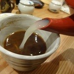 浜町かねこ - 蕎麦湯は自然体に近い