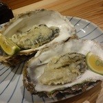 浜町かねこ - 牡蠣の天ぷら