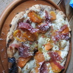 2015.10　柿とゴルゴンゾーラと生ハム