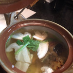 寿司 真之助 - 松茸の土瓶蒸し