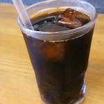 Kitakata Shokudou - 朝ラーのサービスのアイスコーヒー♪
