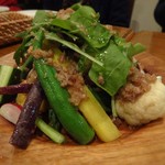 フォセッタ - 湘南地野菜の盛り合わせ ニンニクソース