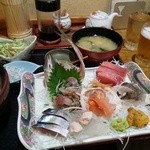 磯料理 みさき - 上刺身定食