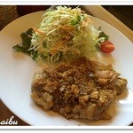 naru - 薬膳ランチ　陳皮とネギ醤油のグリルチキン