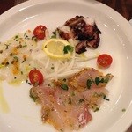 タヴェルナ・ポルチーニ - 鮮魚のカルパッチョ