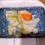 味工房 きくや - お新香：あっぷ図 by ももち