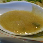 麺屋 ほぃ - 濃厚鶏白湯ラーメン(スープ)