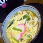 お食事処 ふたば - 玉子うどん