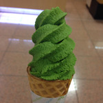 丸久小山園 - 抹茶ソフト@360円