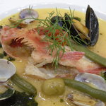 レストラン　客宝館 - 先日行ったときのランチ、メインのお魚料理です！